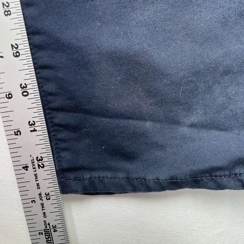 Banana Republic Men's Travel Jeans Navy‎ Blue 34x34 Athletic Fit